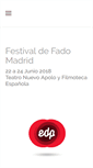 Mobile Screenshot of festivalfadomadrid.com